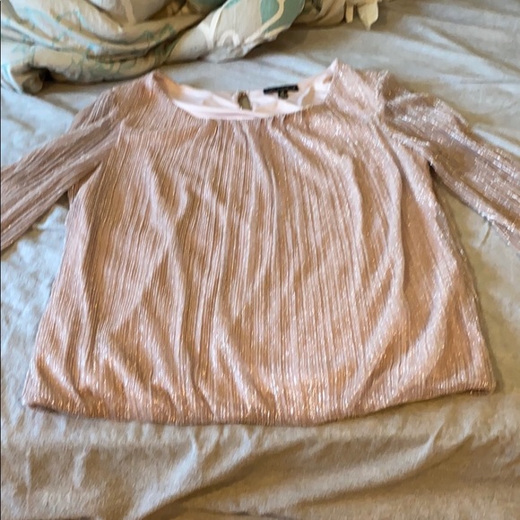 Sara Michelle Tops - Sparkling blush colored blouse